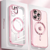 Clear Magnetic Silicone Case for iPhone